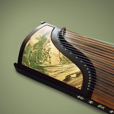 6817B 翰墨飘香（芭蕉紫薇图）