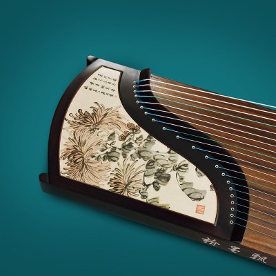 6817J 翰墨飘香（菊花图）